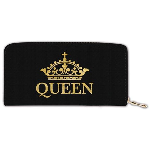 African American Expressions Long Clutch Wallet | Queen - Picture 1 of 2